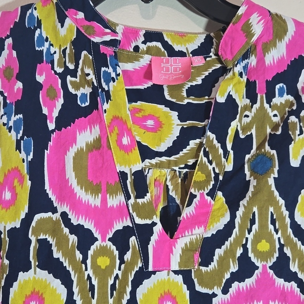 Colorful Patterned Women Dress - Picture 4 of 6